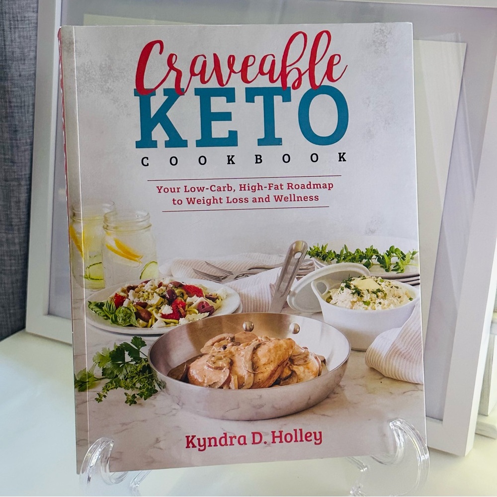 Craveable Keto Cookbook Kyndra D Holley Paperback Recipe Book